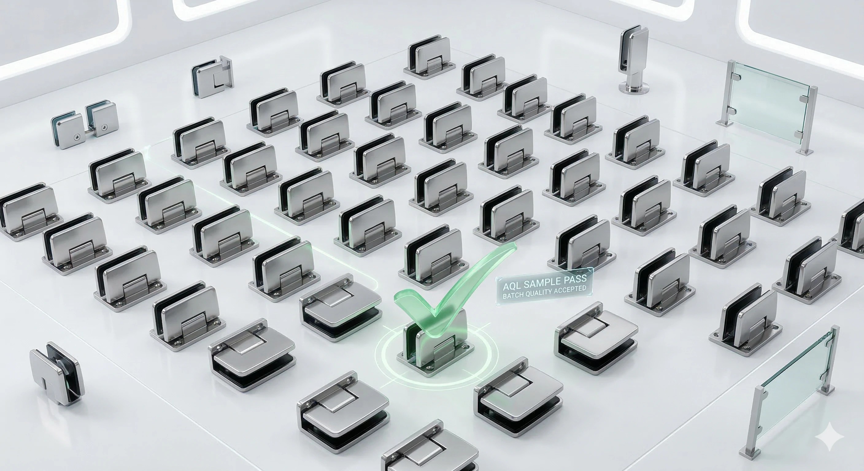 Quels sont les quatre types de contrôle dans le secteur manufacturier ?