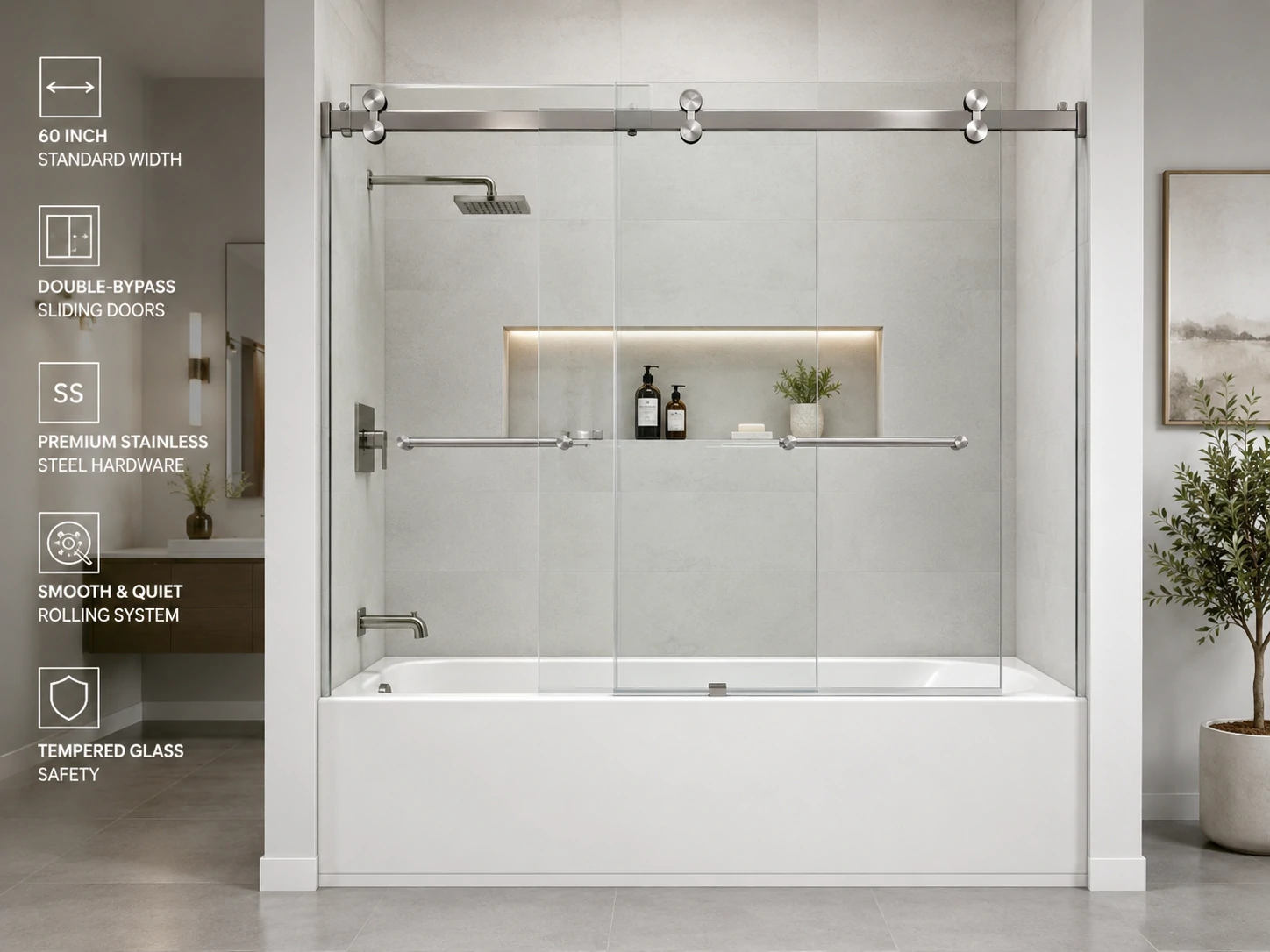 Sliding vs Hinged Shower Door: Pros, Cons & Complete Cost Guide